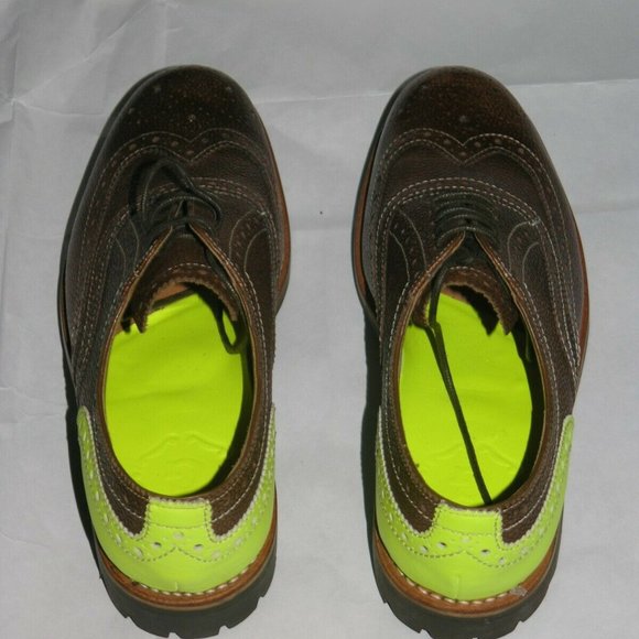 Grenson Archie Commando Goodyear Brown Neon Wingtip Brogue 8G NWOB main image 9